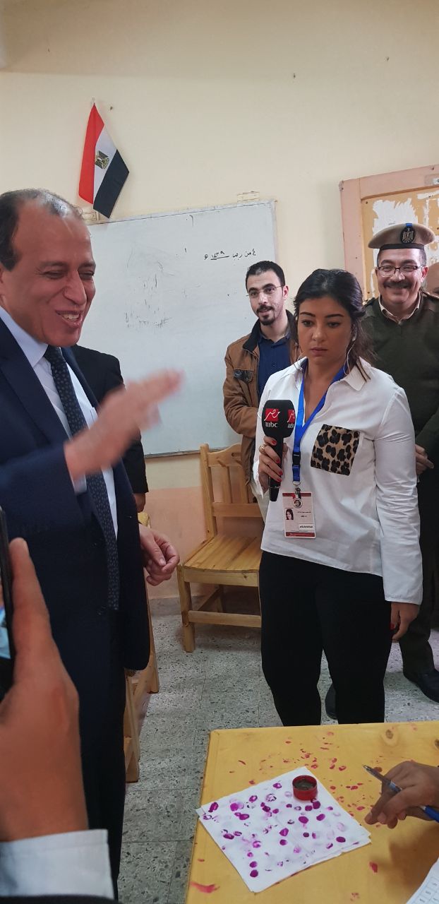 رئيس نادى القضاة يدلى بصوته فى الانتخابات الرئاسية (4)