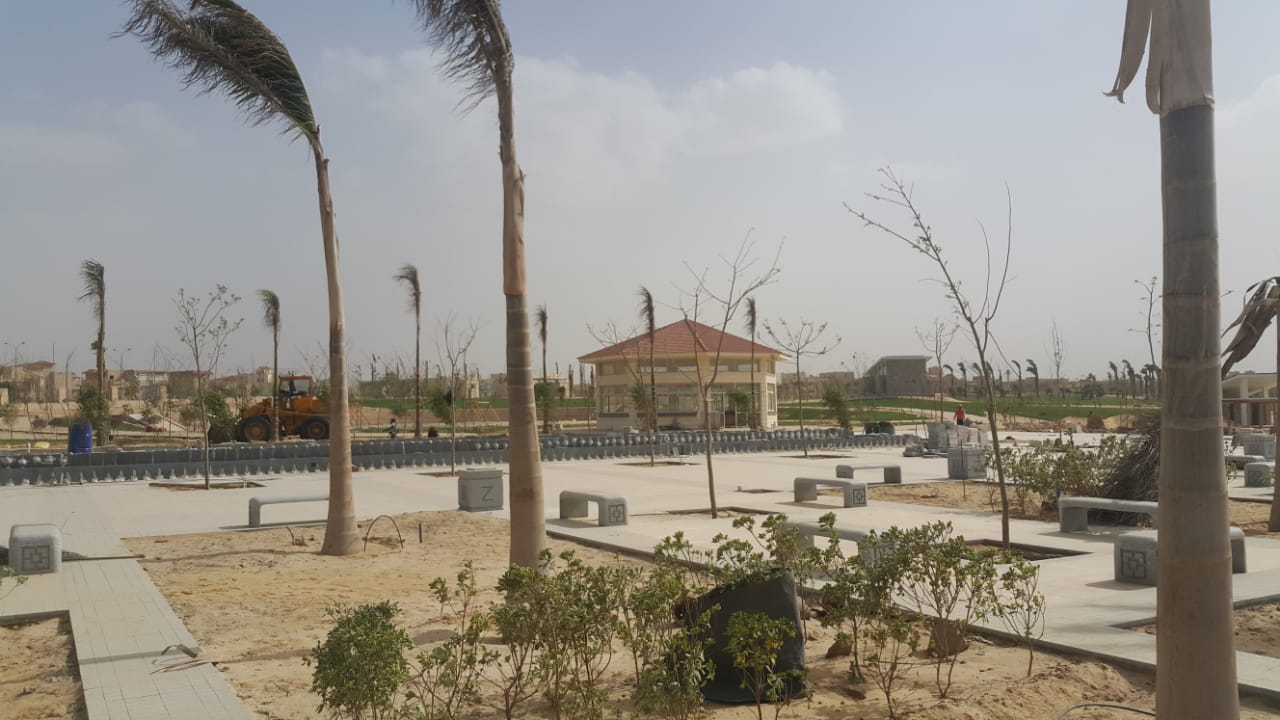 الحديقة المركزية بمدينة الشيخ زايد  (12)