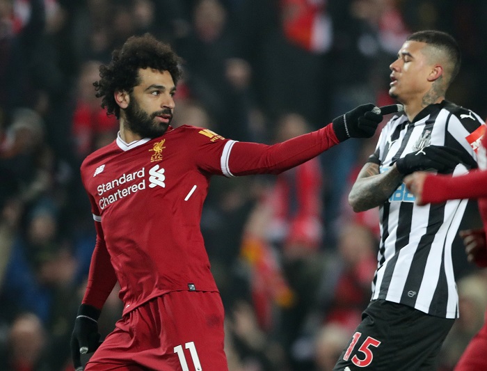 احتفال محمد صلاح