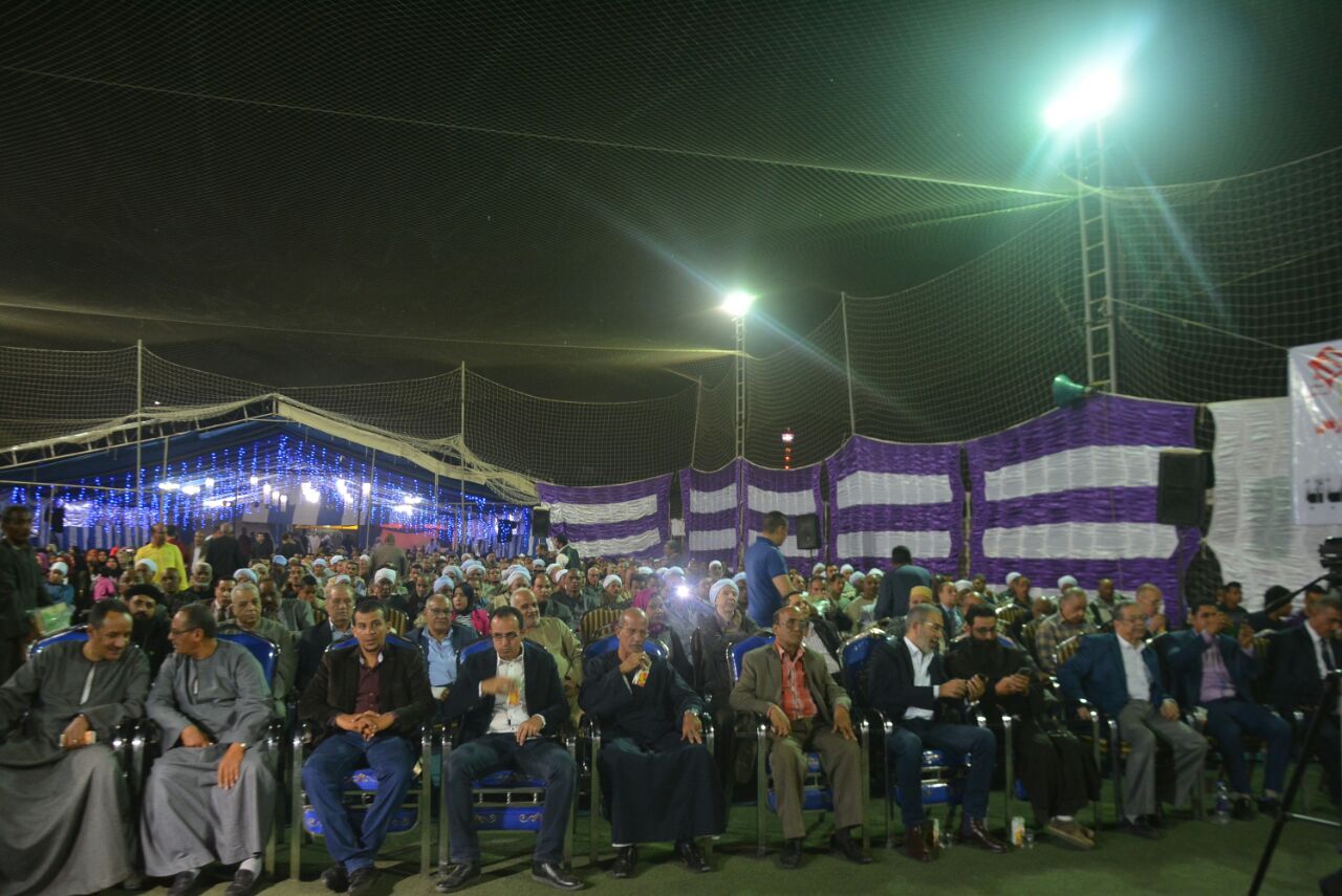 اهالى الاقصر يعلنون دعم الرئيس بمؤتمر سيدى المنصور