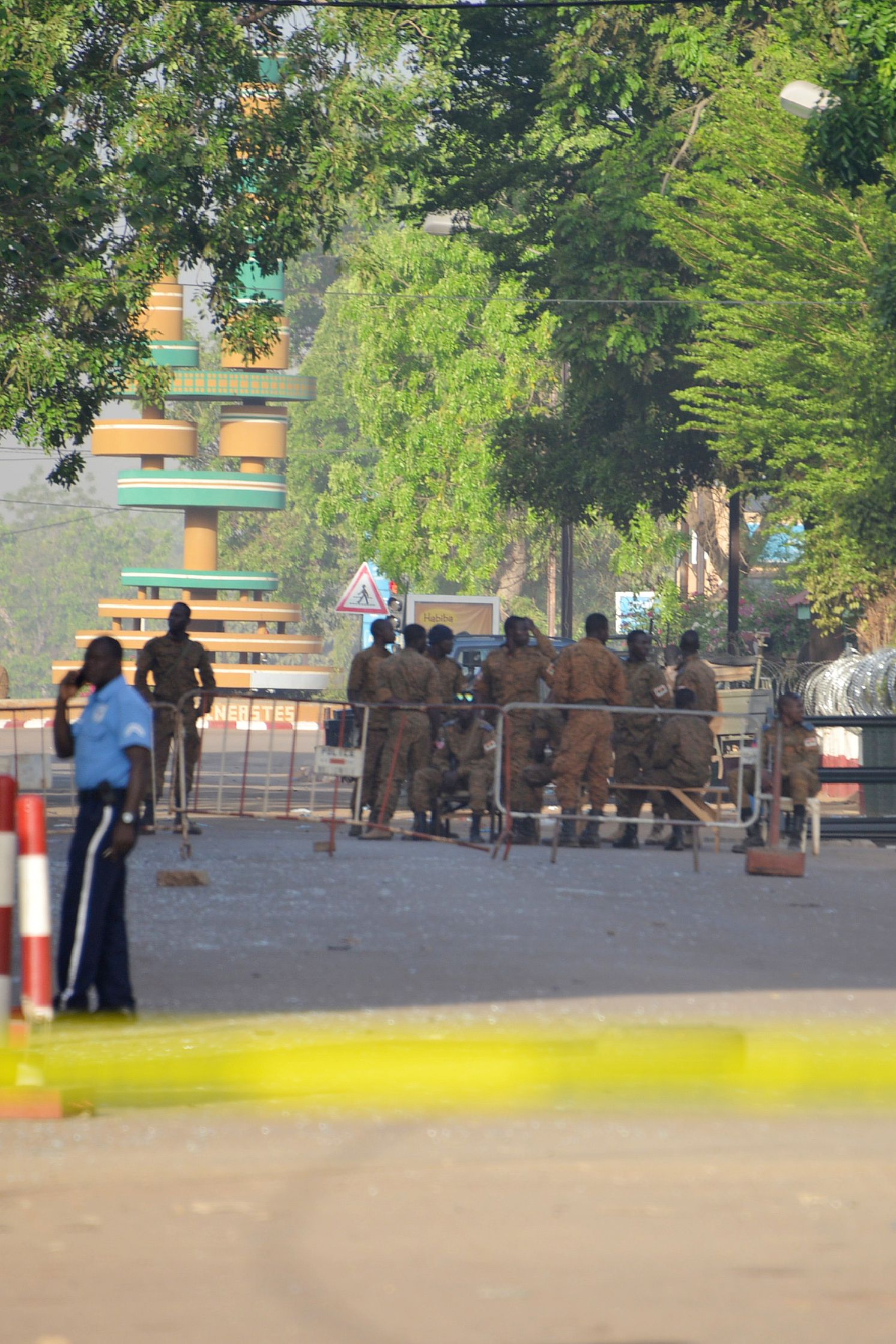 موقع حادث بوركينا فاسو 