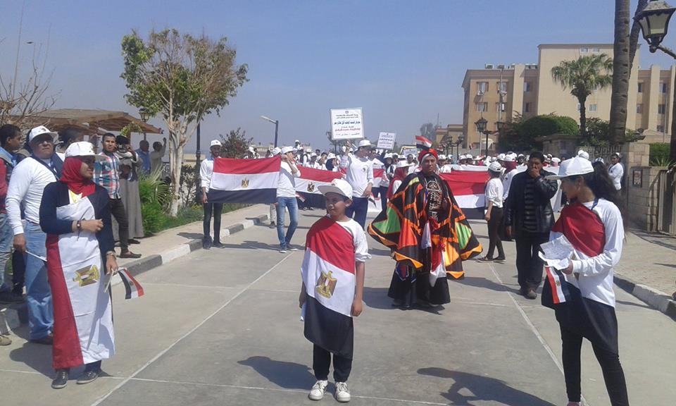 مسيرة رياضية بالأقصر بمشاركة 240 من طلائع 14 محافظة (1)