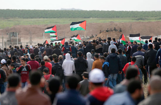 مظاهرات عارمة تجتاح فلسطين