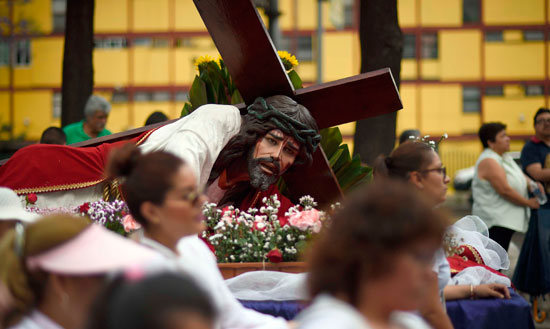 موكب الكاثوليك فى هندوراس
