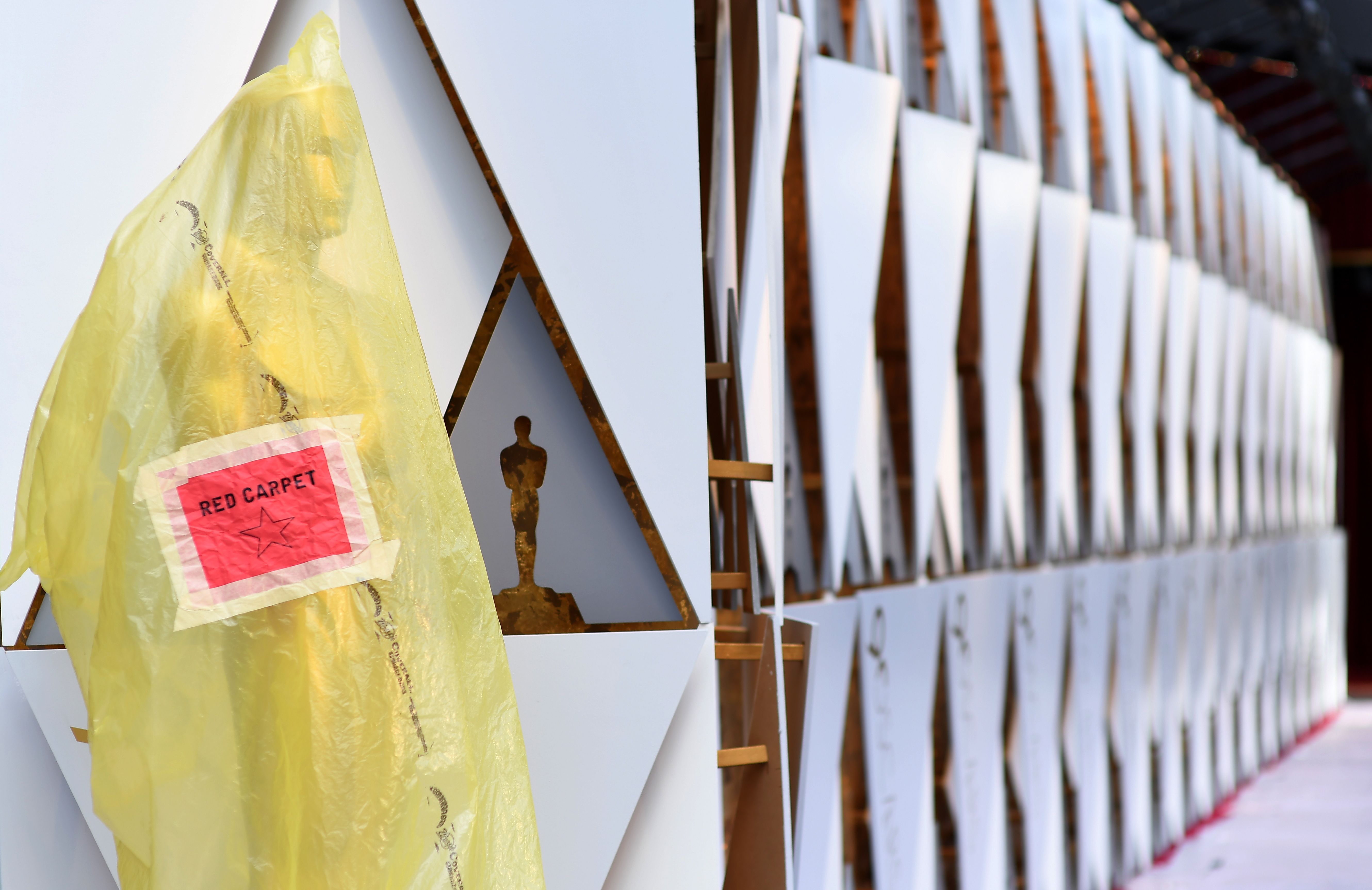 جانب من استعدادات الحفل