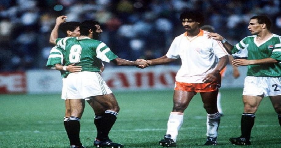 مباراة مصر وهولندا فى مونديال 1990