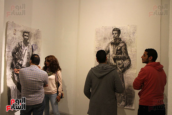 خالد سرورو يفتتح صالون القاهرة بقصر الفنون بالأوبرا (11)