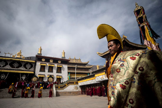 مهرجان الصلاة الكبير فى التبت