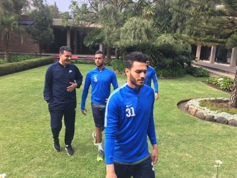 لاعبى الزمالك يستعدون لخوض المران