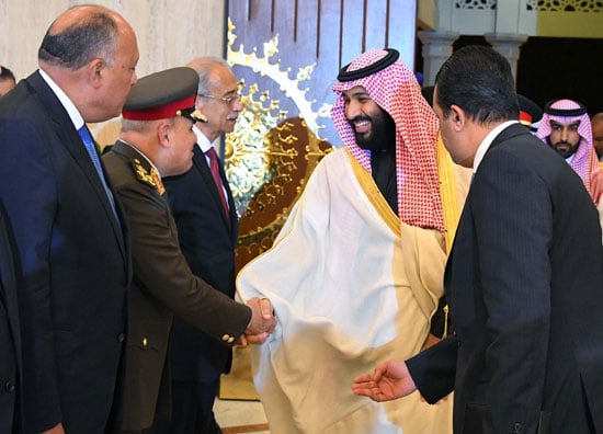 السيسى و محمد بن سلمان بن عبد العزيز (5)