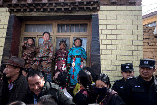 الشرطة تؤمن مهرجان الصلاة الكبير فى التبت