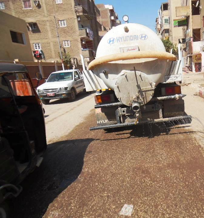 رفع 50 طن من مخلفات صلبة بالمقلب الوسيط بمدينة طهطا  (4)