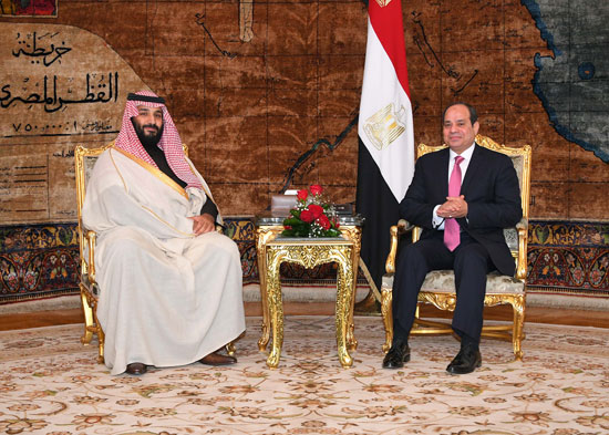 السيسى و محمد بن سلمان بن عبد العزيز (7)