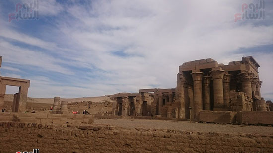 معبد كوم أمبو بمحافظة أسوان أهم المعابد الأثرية فى مصر