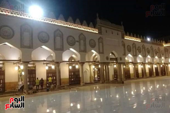 صحن الجامع الازهر الشريف