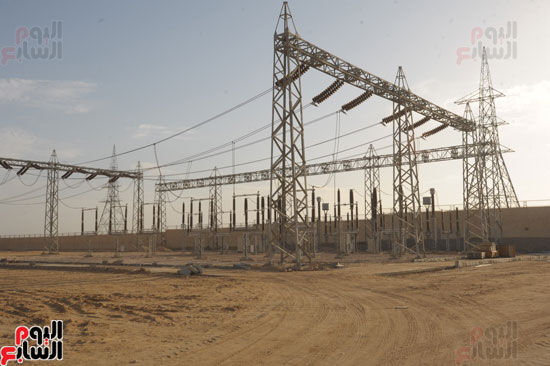     شبكات محطة كهرباء الشيخ أحود جنوب الأقصر