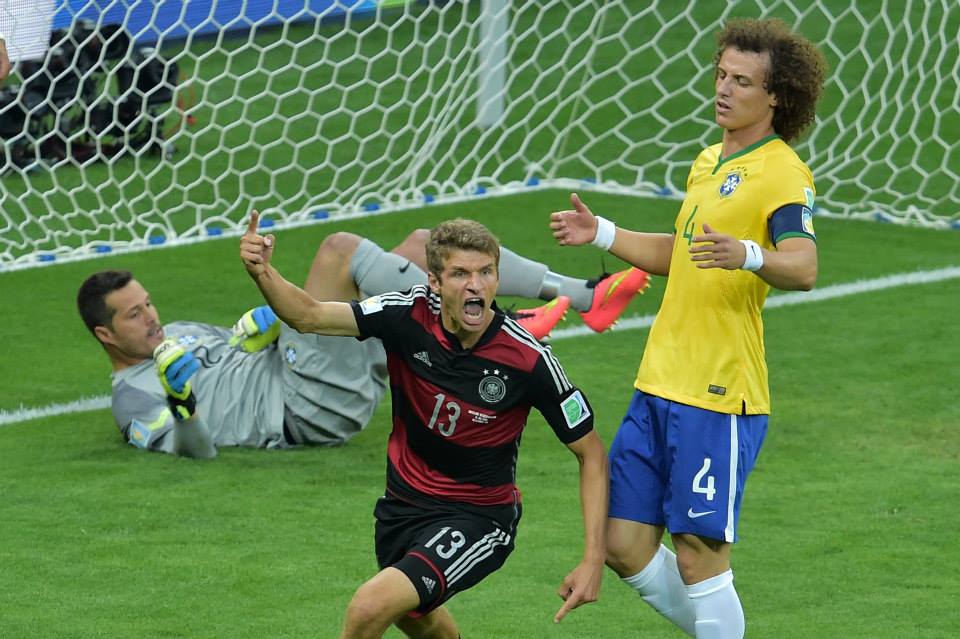 مباراة البرازيل وألمانيا