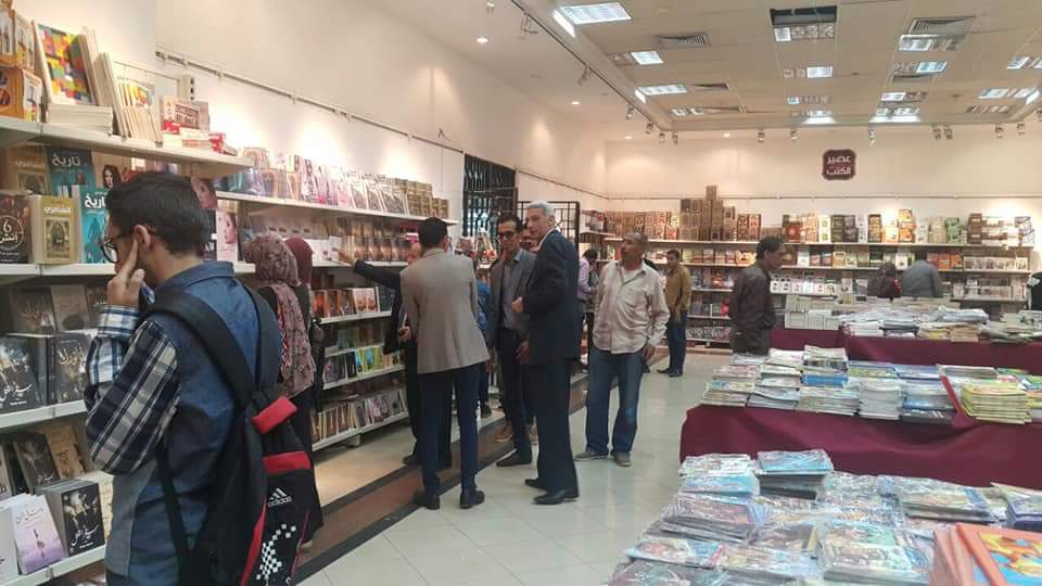 افتتاح معرض عصير الكتب بثقافة سوهاج (2)