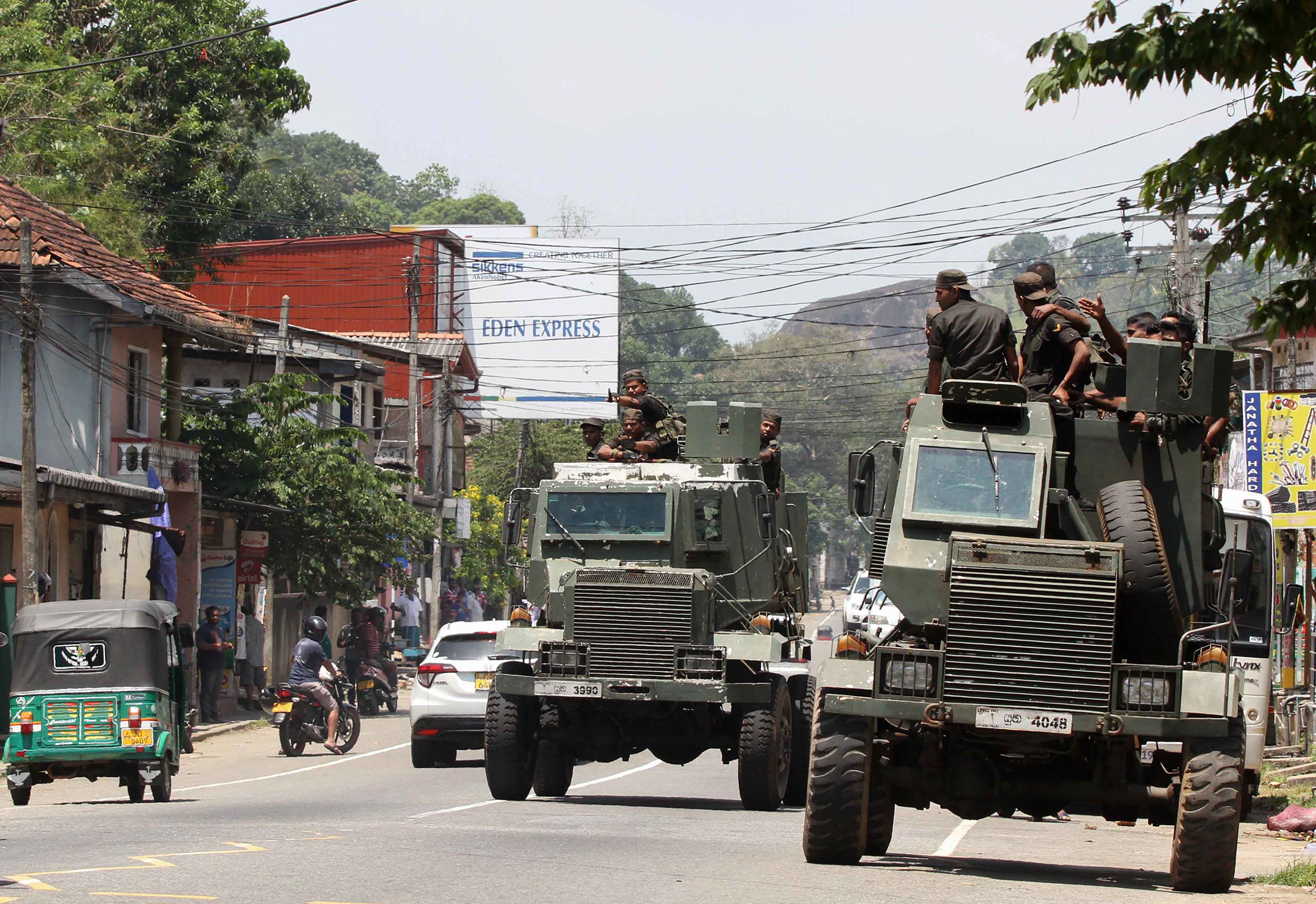 تعزيزات أمنية فى سريلانكا  عقب الاعتداء على المسلمين