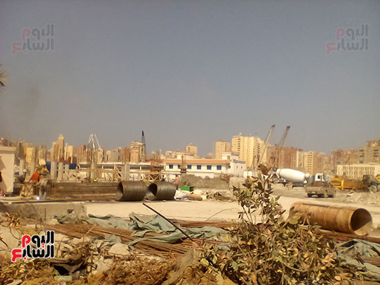 مشروع إنشاء جراج متعدد الطوابق بميناء الإسكندرية (3)