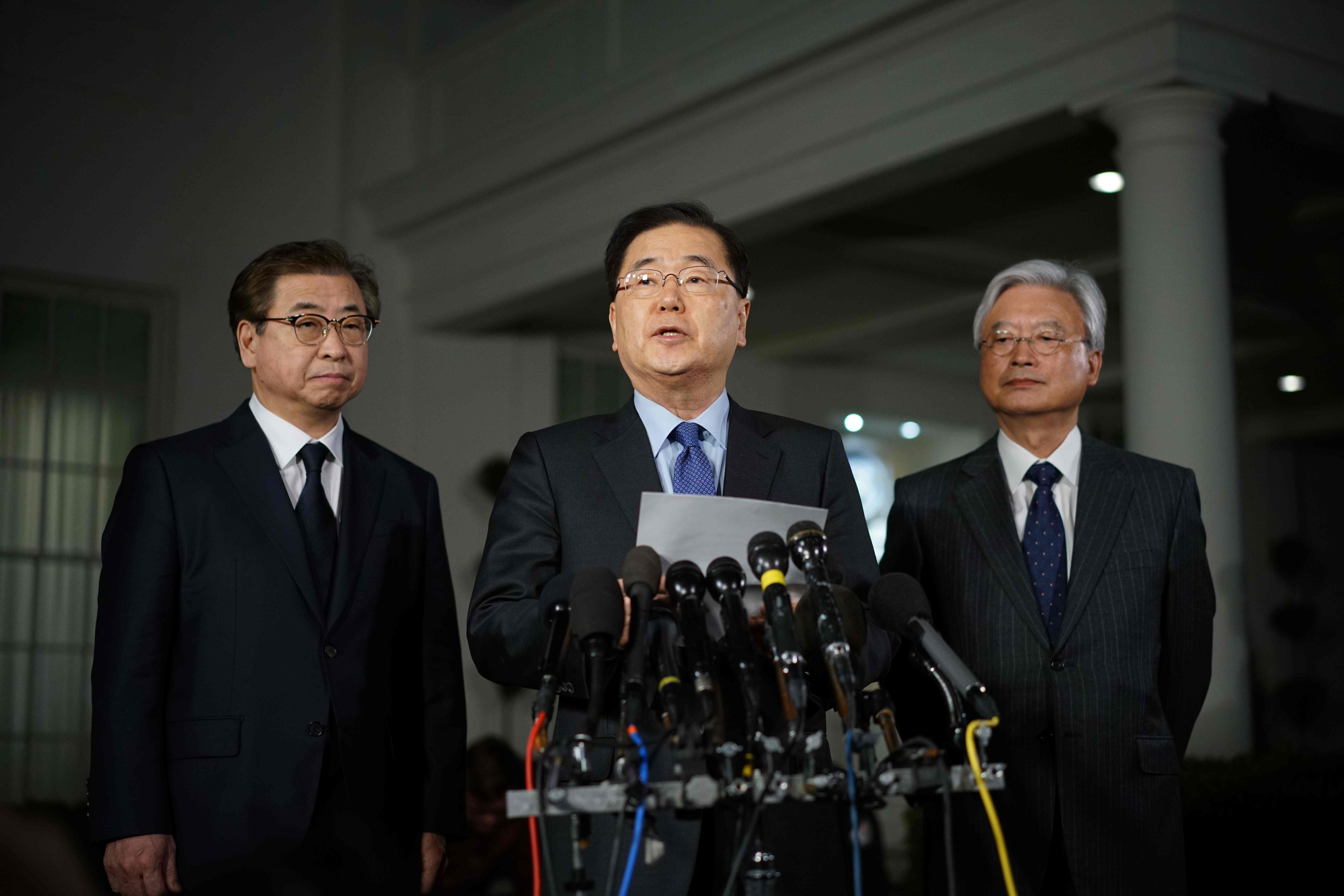 مستشار الأمن القومي الكوري الجنوبي تشونغ إيوي يونغ