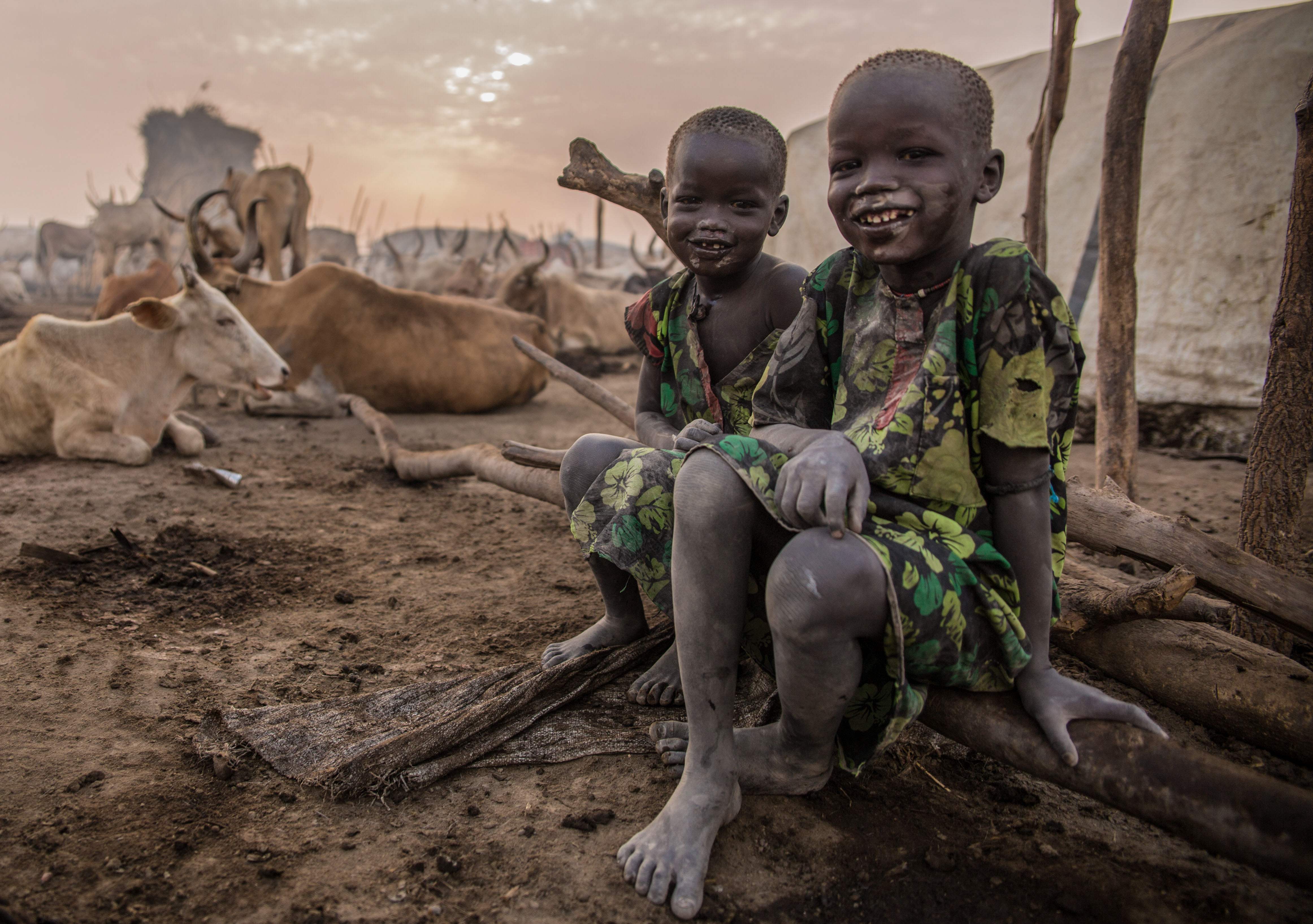 أطفال جنوب السودان