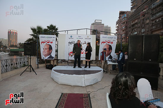 حفل للجالية اليمنية بالقاهرة يرفع شعار نبايع الرئيس السيسى (20)