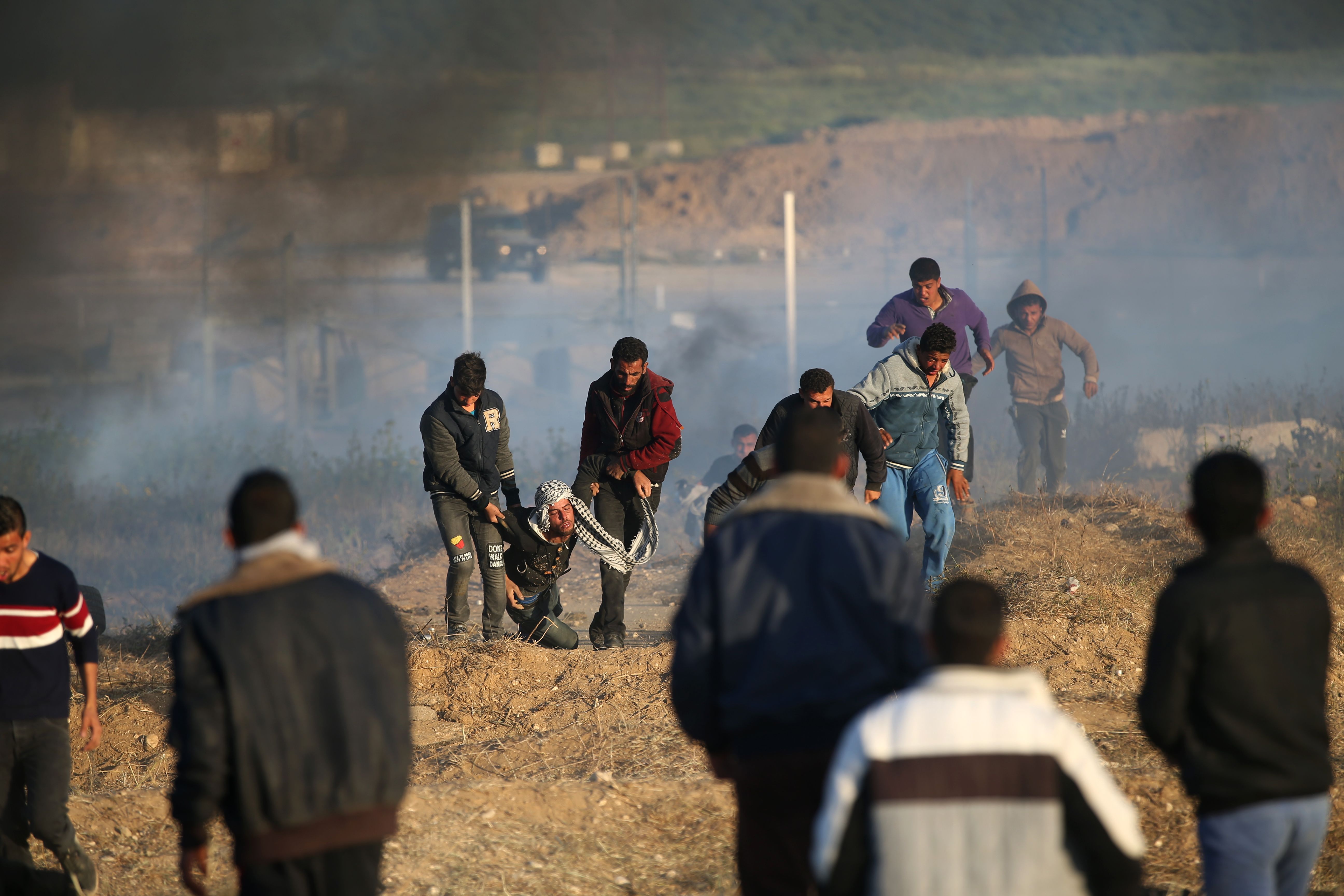 عنف الاحتلال على حدود غزة