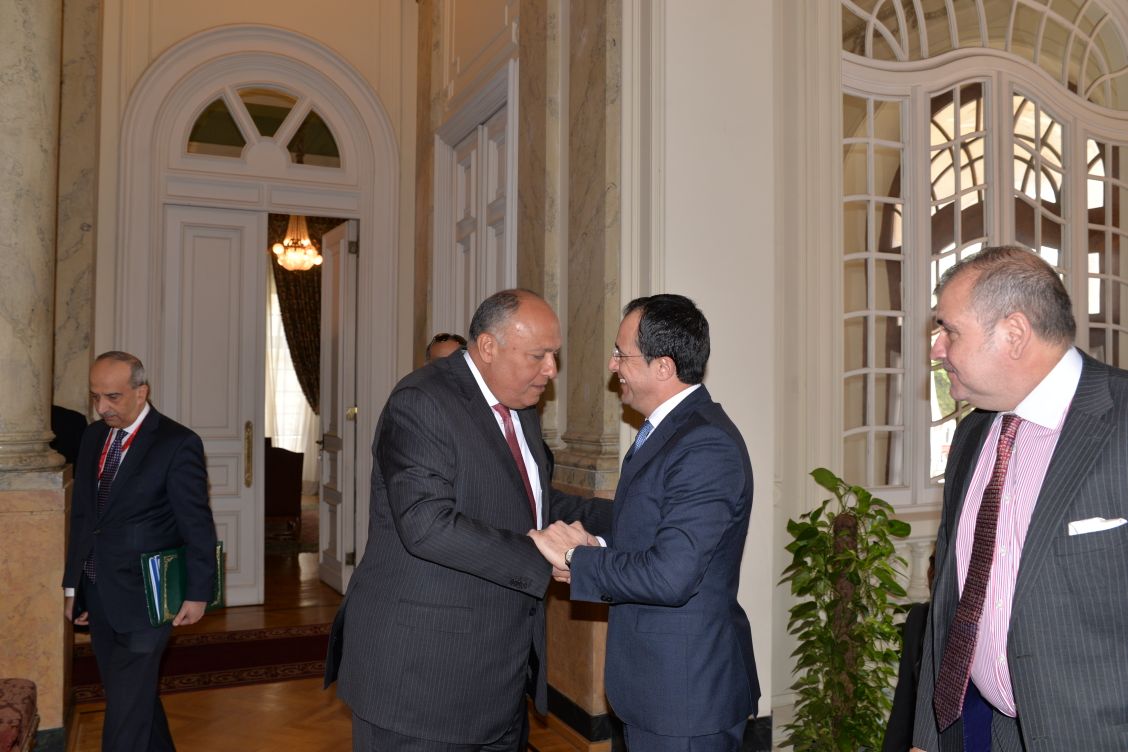 وزيرا خارجية مصر وقبرص