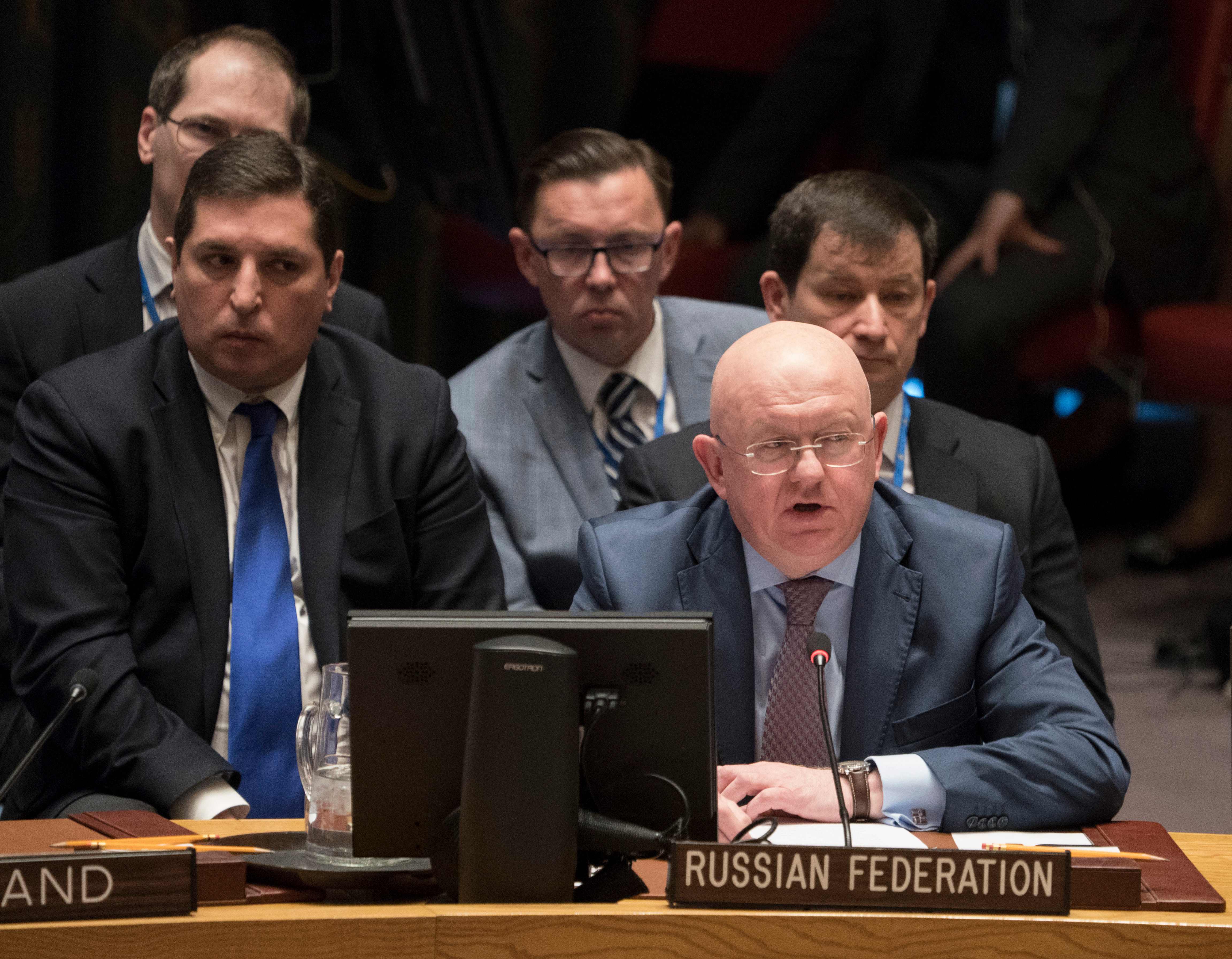 السفير الروسى فى مجلس الأمن