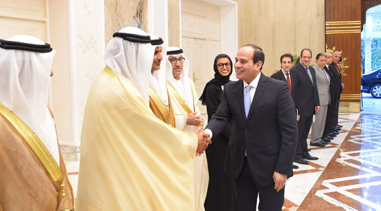 الرئيس السيسي والشيخ محمد بن زايد آل نهيان (4)