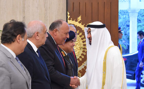 الرئيس السيسي والشيخ محمد بن زايد آل نهيان (5)