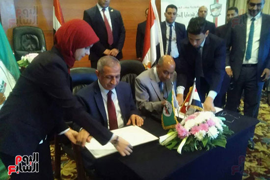 توقيع بروتوكول بين الأكاديمية العربية وهيئة قضايا الدولة
