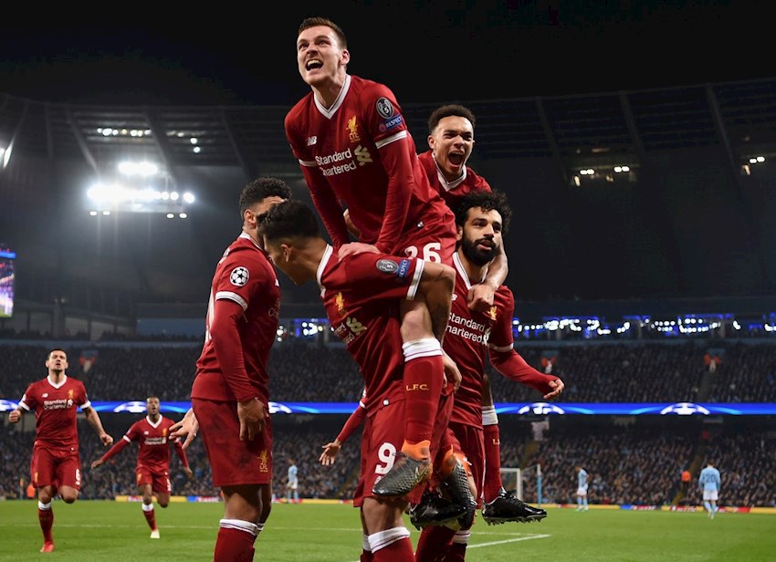فرحة نجوم ليفربول بالصعود فرحة نجوم ليفربول بالصعود