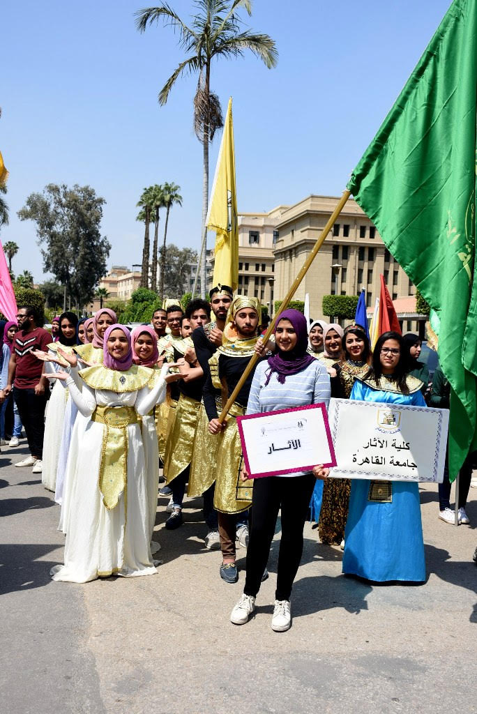 الخشت يفتتح مهرجان الأسر الطلابية بجامعة القاهرة  (8)