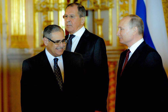 بوتين والسفير المصرى (2)