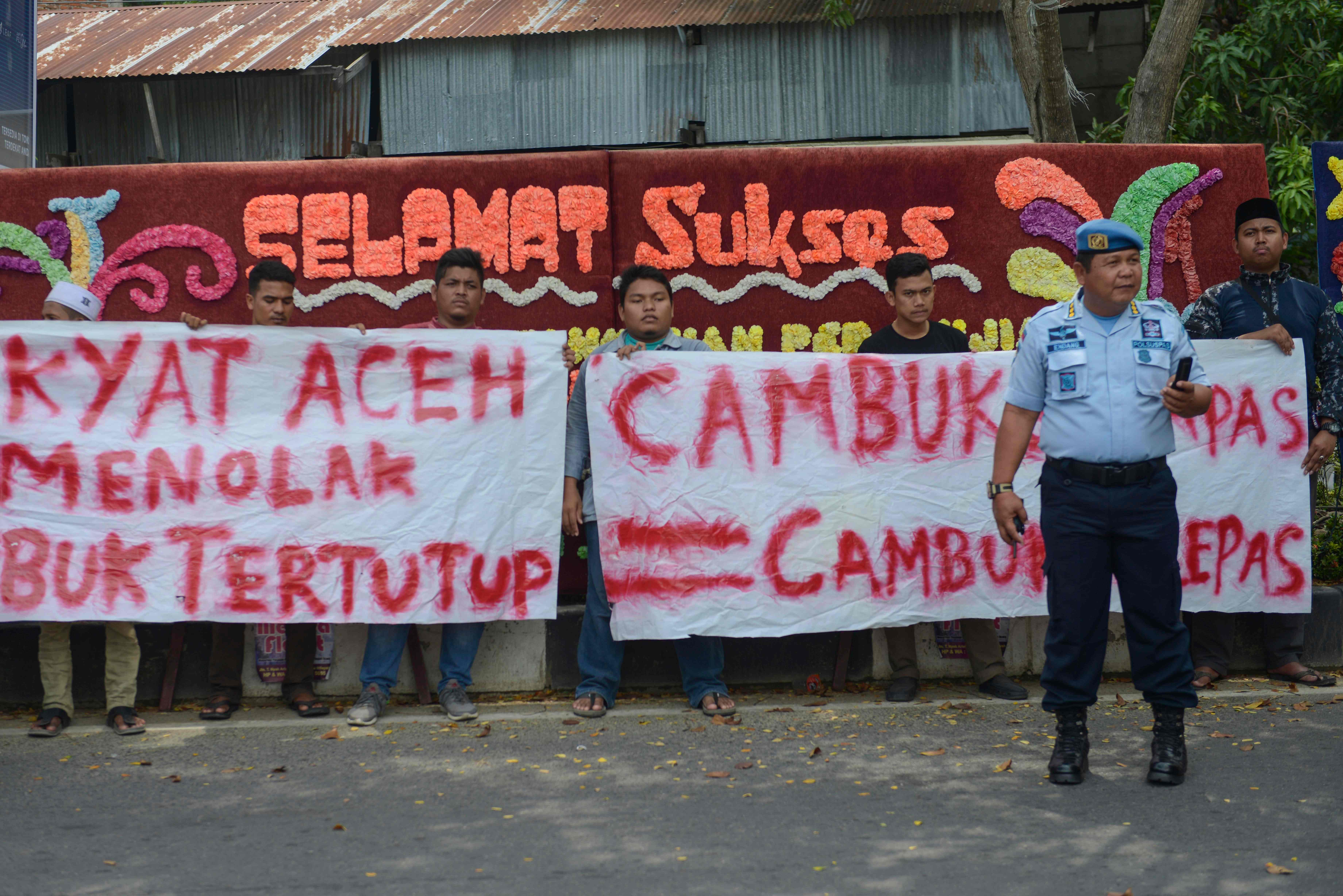 مظاهرات فى إندونيسيا