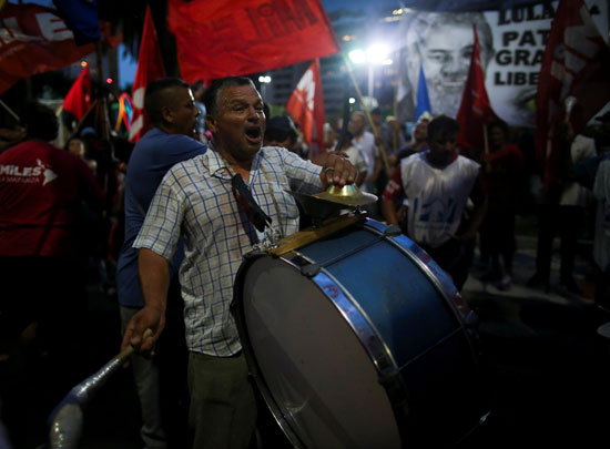 مظاهرات فى البرازيل دعمًا للرئيس السابق لولا دا سيلفا
