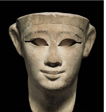 نموذج التمثال الفرعونى