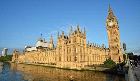 مبنى البرلمان البريطانى