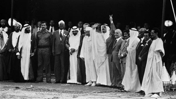 قادة العرب فى القمة العربية بفاس 1882