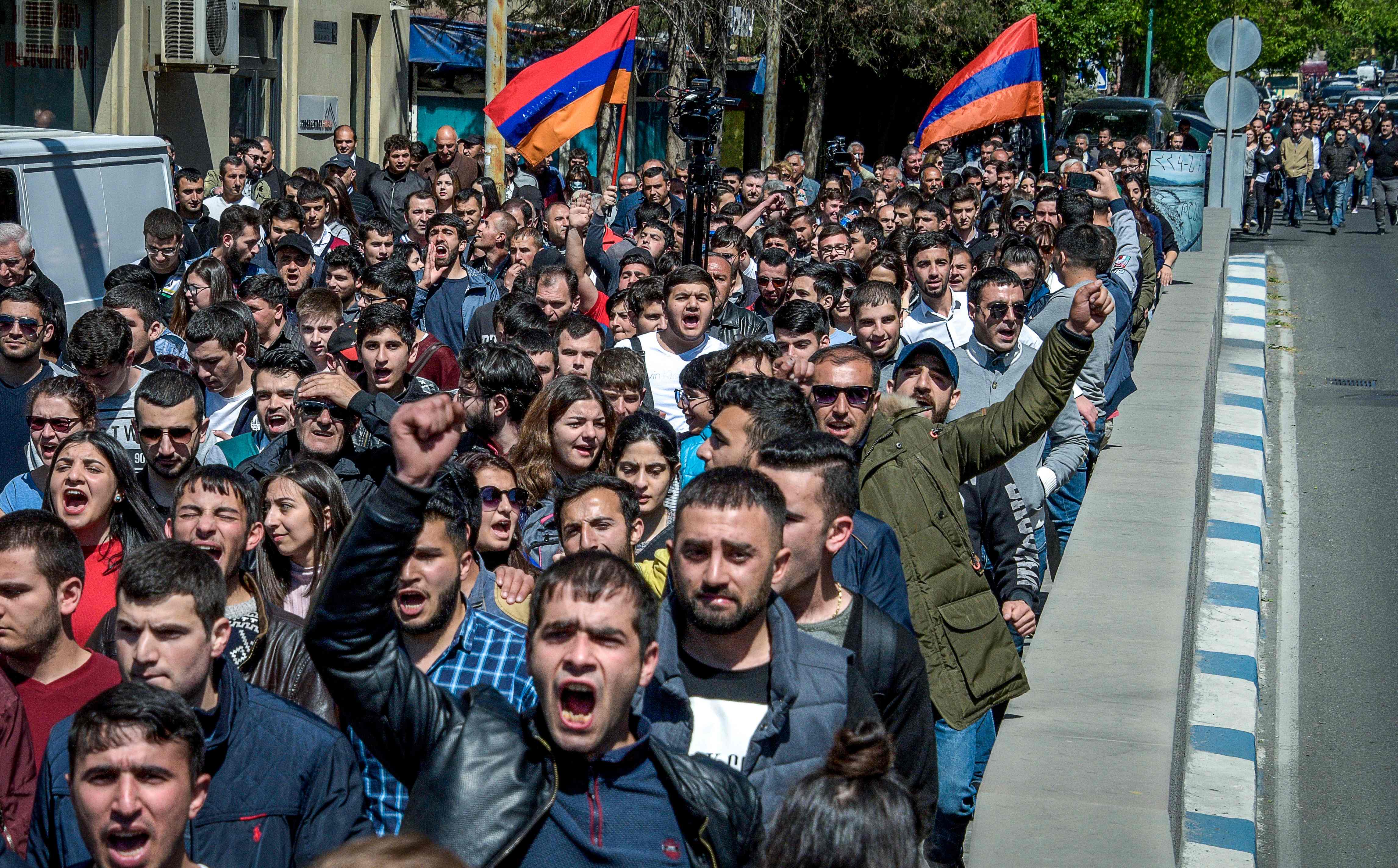 مسيرات فى ارمينيا
