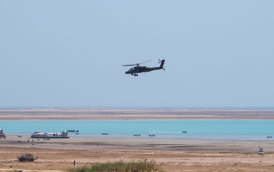 القوات الجوية المشاركة فى فعاليات تمرين درع الخليج المشترك 1