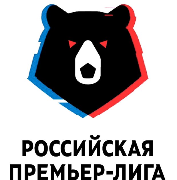 وجه الدب على لوجو الدوري الروسي