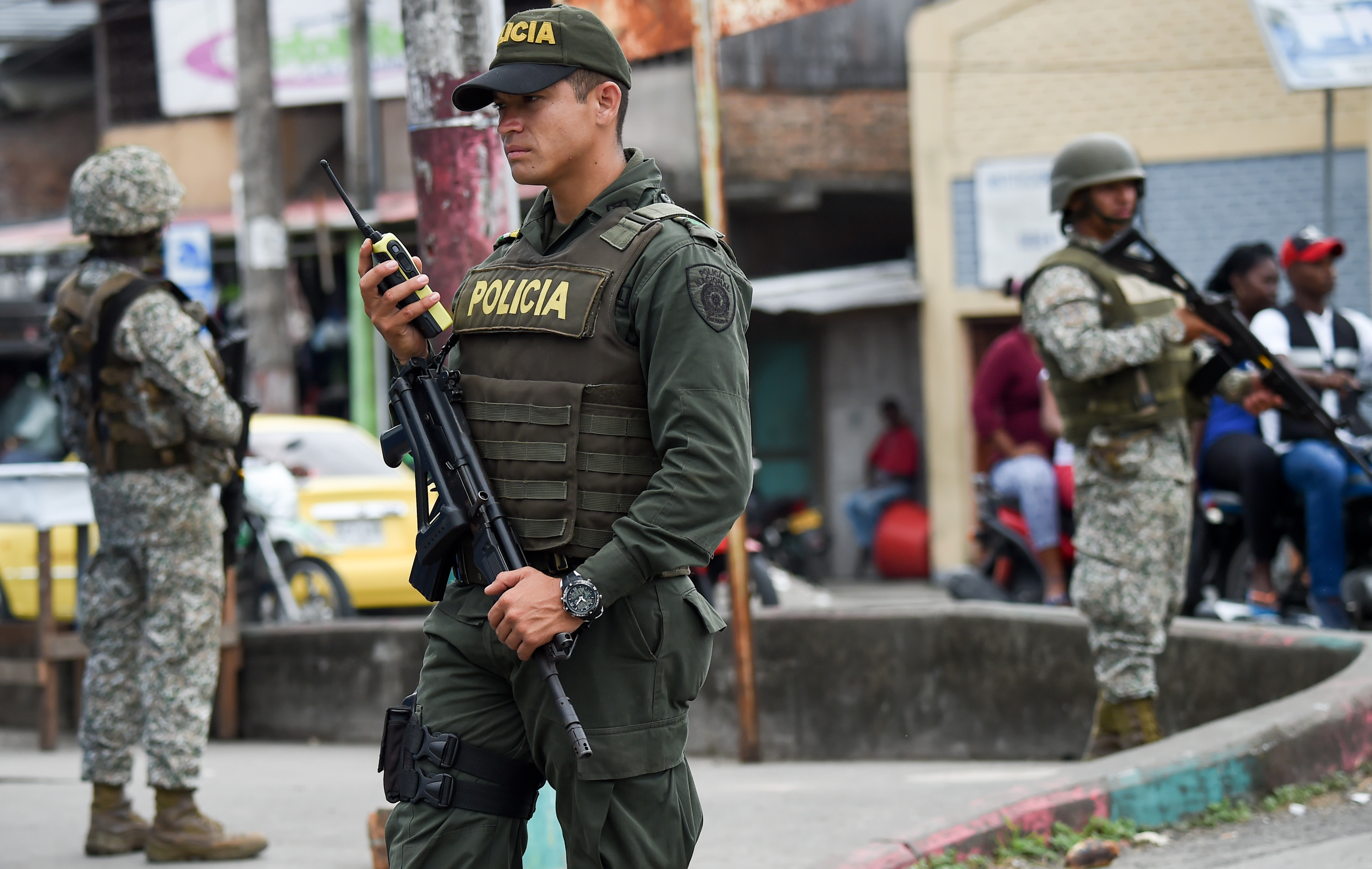 قوات الجيش الكولومبى