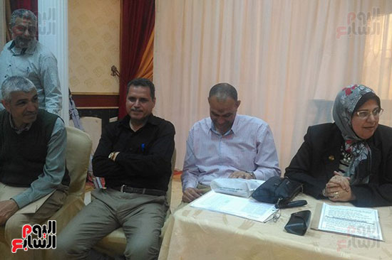 أعضاء كنترول الشهادة الإعدادية بكفر الشيخ