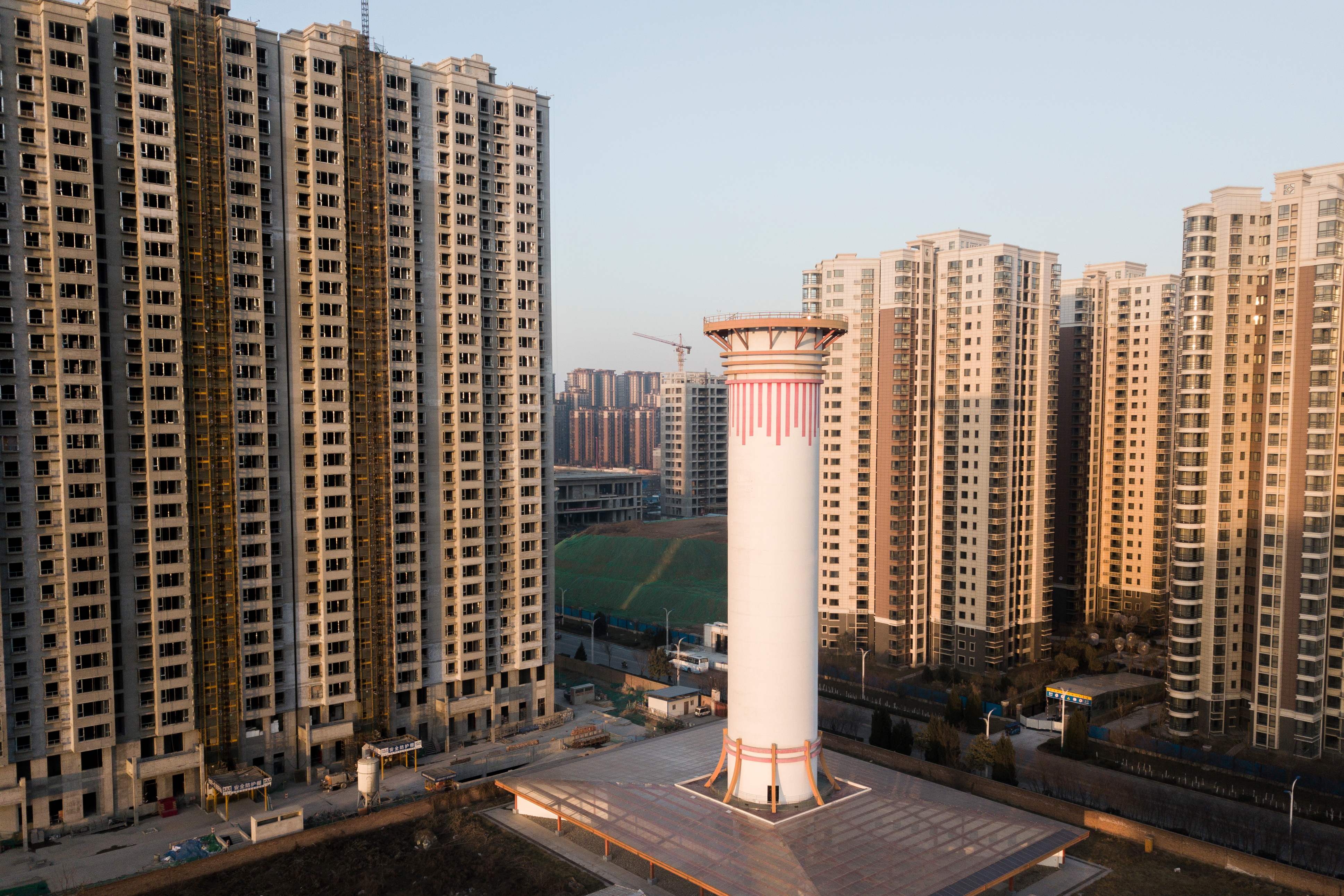 أبراج لتنقية الهواء فى الصين