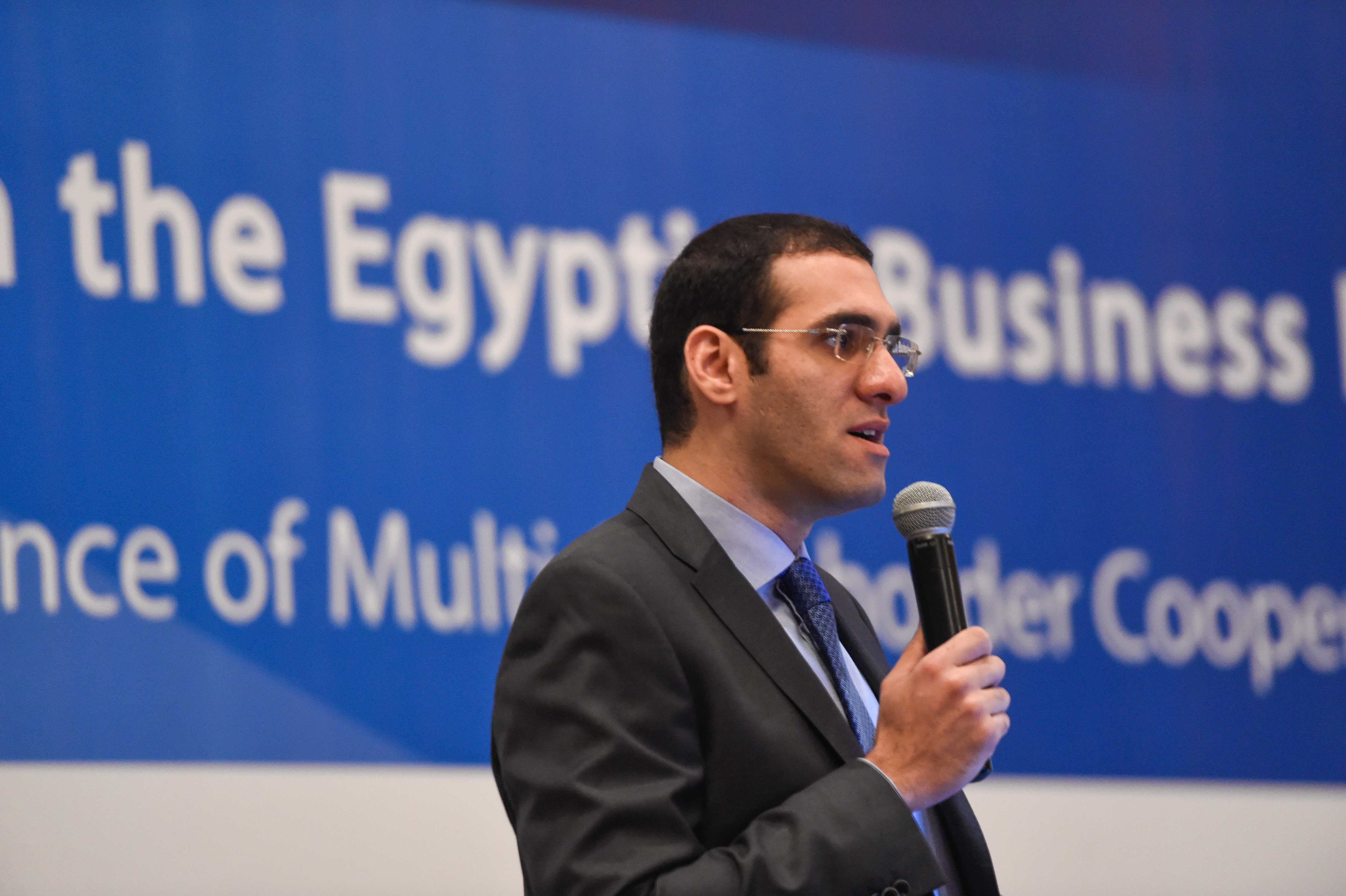 جمال أبو على أمين عام الجمعية المصرية لشباب الأعمال
