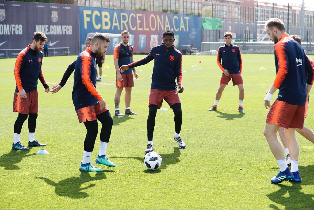 تدريب برشلونة