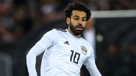 محمد صلاح نجم منتخب مصر